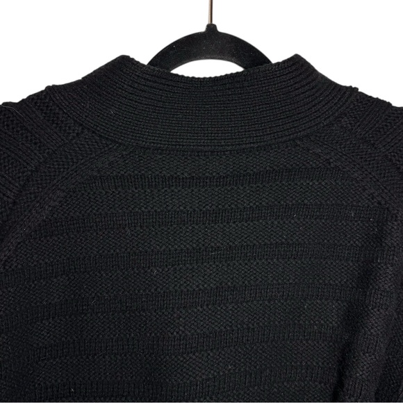 Everlane Black Wool Cashmere V Neck Cardigan Sweater - Small - Picture 6 of 8